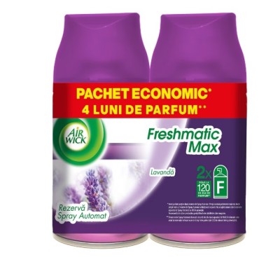 Rezerva odorizant camera Air Wick Freshmatic Levantica Duo Pack foto