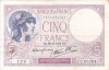 FRANTA 5 francs 26-10-1939 VF!!!