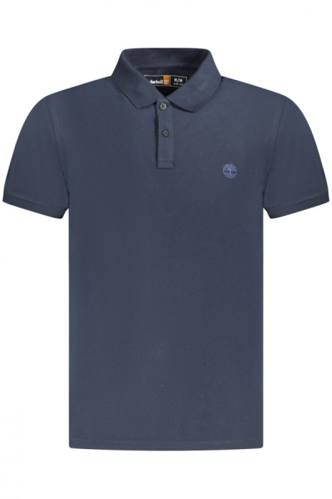 Timberland Tricou polo barbati, cu mini logo brodat, Slim fit, Bleumarin, S