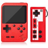 Consola portabila de jocuri retro Flyme portabila, 400 de jocuri FC clasice, baterie 1000 mAh, suport conectare la TV si pentru 2 jucatori, Rosu
