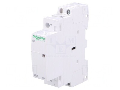 Contactor 1P 25A 230V NO IP20 foto