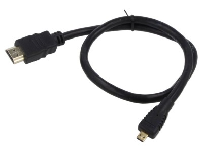 Cablu HDMI 1.4 micro HDMI 0,5m foto