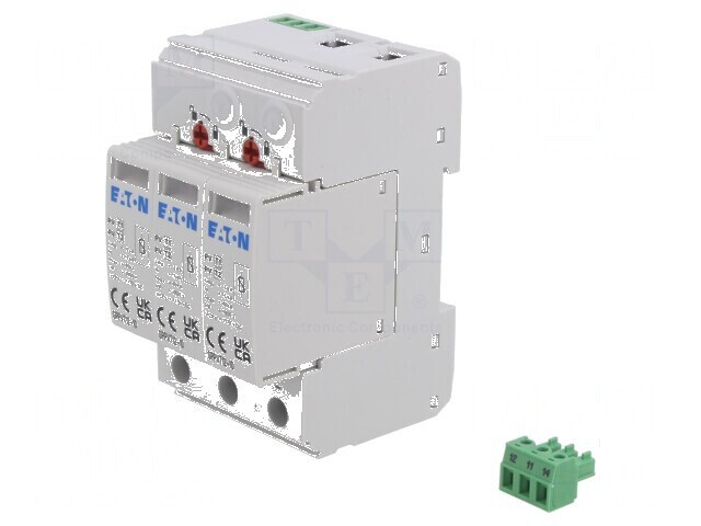 Limitator de supratensiuni Tip 1 2 Poli: 3 15kA -40&divide;80&deg;C IP20 - Protecție eficientă &icirc;mpotriva supratensiunilor