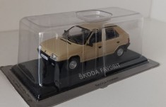 Macheta Skoda Favorit bej - IXO/ DeAgostini 1/43 Masini de Legenda