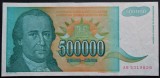 Cumpara ieftin Bancnota 500000 DINARI / DINARA - YUGOSLAVIA, anul 1993 *cod 283