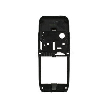 Nokia E51 Middlecover Black Steel foto