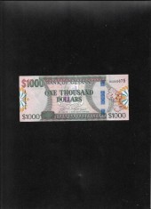 Guyana 1000 1.000 dollars seria285875 foto
