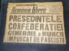 ZIARUL ROMANIA LIBERA EDITIE SPECIALA 21 FEBRUARIE 1945