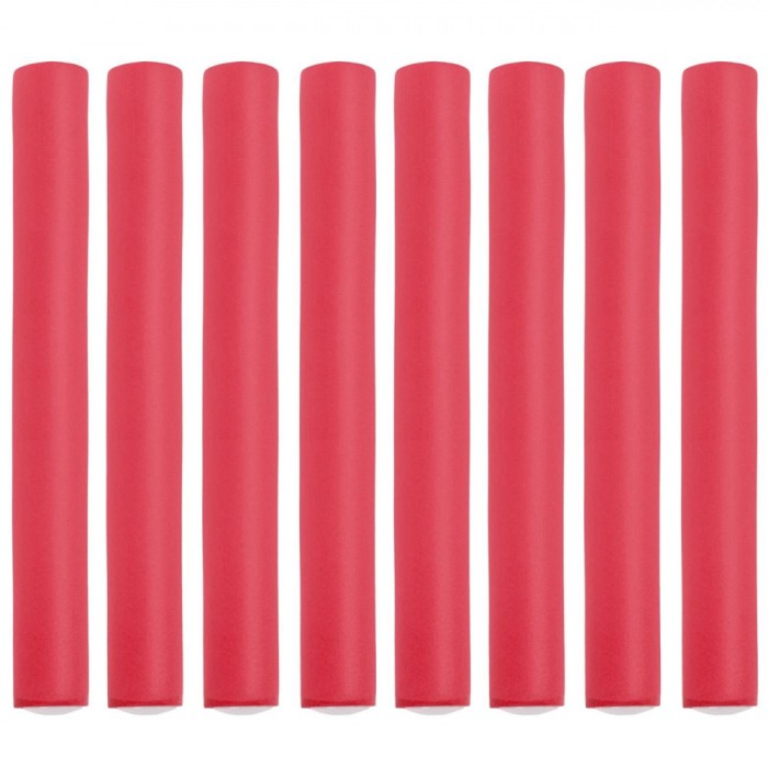 Bigudiuri Păr Spumă, Set 8 Bucăți, Culoare Roz, Diametru 1.7 cm