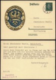 Germany 1931 postcard Illustrated stationery Bamberg to Baienfurth DB.230