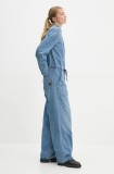 G-Star salopetă jeans bumbac, cu guler, D25300-D777