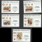 Burundi 2012 - Camioane de Pompieri Deluxe S/S 5v MNH