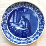 Farfurie - Berlin Design - Delft - 1972 - Jan Vermeer - Geograful