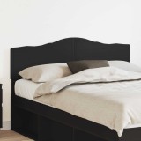 vidaXL Tăblie cap Stejar Negru 140 cm Lemn compozit 888661