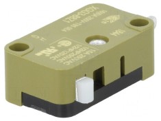 Micro&icirc;ntrerupător SNAP ACTION 16A 250VAC SPDT fără manetă