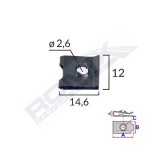 Clips Fixare Universal - Negru Set 25 Buc 137106 16028-RMX