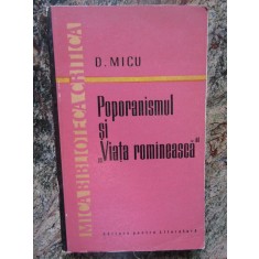 Dumitru Micu - Poporanismul si Viata Romaneasca