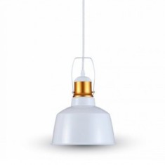 CORP SUSPENDAT PENTRU ILUMINAT MAX 60W IP20 ALUMINIU, ALB