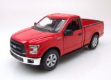 Macheta Ford F-150 rosu 2015 - Welly 1/24, 1:24