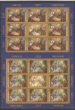 ROMANIA 2023 CRACIUN Minicoli cu 8 timbre +1 vinieta LP.2443 MNH**