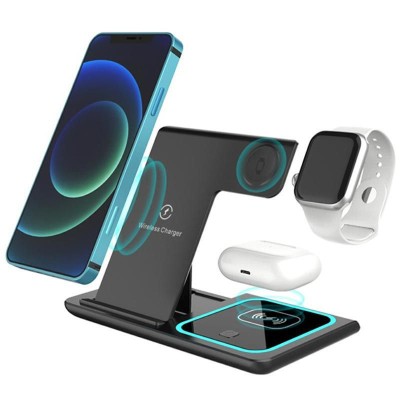 Incarcator wireless 3 in 1 foto