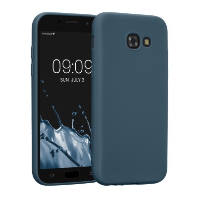 Husa pentru Samsung Galaxy A5 (2017), Silicon, Albastru, 40717.116 foto