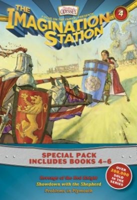 Imagination Station Books 3-Pack: Revenge of the Red Knight / Showdown with the Shepherd / Problems in Plymouth foto