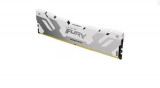 Memorie RAM Kingston FURY Renegade White, DIMM, DDR5, 16GB, 6000MHz, CL32, 1.35V,