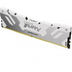 Memorie RAM Kingston FURY Renegade White, DIMM, DDR5, 16GB, 6000MHz, CL32, 1.35V,