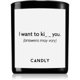 Candly &amp; Co. I want to ki__ you lum&acirc;nare parfumată 250 g