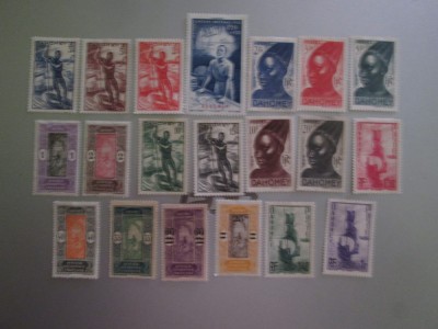 DAHOMEY SERIE NESTAMPILATA MNH/MH=220 foto