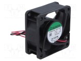 Ventilator axial DC 12V 60x60x25mm 68m3/h 46dBA bilă SUNON