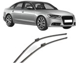 Cumpara ieftin Set stergatoare AUDI A6 C7 (4G2, 4GC) 2010-2018, parbriz, Valeo Silencio Xtrm