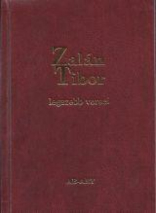 Zal&aacute;n Tibor legszebb versei - Jankovics J&oacute;zsef