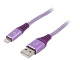 Cablu USB 2.0 Apple Lightning la USB A Aurit 2m, Gembird