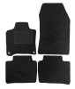 Set covorase auto mocheta Peugeot 408 Mhev 2024-&amp;gt; , Negru, 4 buc.