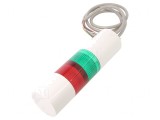 Semnalizator LED Roșu/Verde 24VDC