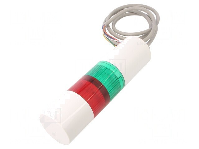 Semnalizator LED Roșu/Verde 24VDC