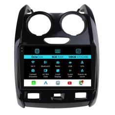 Navigatie Dedicata Dacia Duster (2010-2020), 9Inch, 6Gb Ram, 128Gb Stocare, Carplay