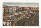 FV3-Carte Postala- ALGERIA - Les Rampes et la Gare, circulata, Necirculata, Fotografie