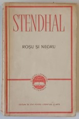 ROSU SI NEGRU de STENDHAL , 1959