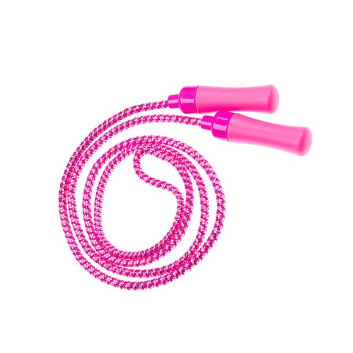 Coarda de sarit pentru copii, Roz, 2.1 m, ATU-085447