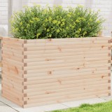 VidaXL Jardinieră de grădină, 110x60x68,5 cm, lemn masiv de pin 3282504