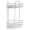 Raft Baie, Inox, 2 Nivele, 2 C&acirc;rlige, 21x21x28cm, Oem