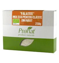 Mix din Faina de Naut cu Condimente pentru Clatite Falatite Bio 250 grame Pronat Cod: PRN8457 foto