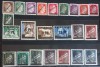 Austria 1945 - Lot cu supratipar,Mi.660-673 (doua poze), Nestampilat
