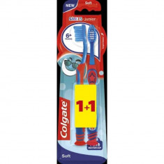 Periuta de Dinti COLGATE Kids, Varsta 6+ Ani, 2 Buc/Set, periuta de dinti pentru copii, periuta, perie dinti