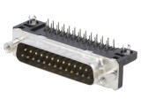 Soclu D-Sub 25 PIN pentru montare pe panou 90&deg;