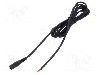 Cablu alimentare DC, cabluri, DC 5,5/2,1 soclu, negru, 3m, WEST POL - S21-TT-C100-300BK