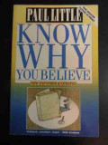 Know Why You Believe - Paul Little ,543617